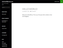 Tablet Screenshot of andrewmbarnes.com